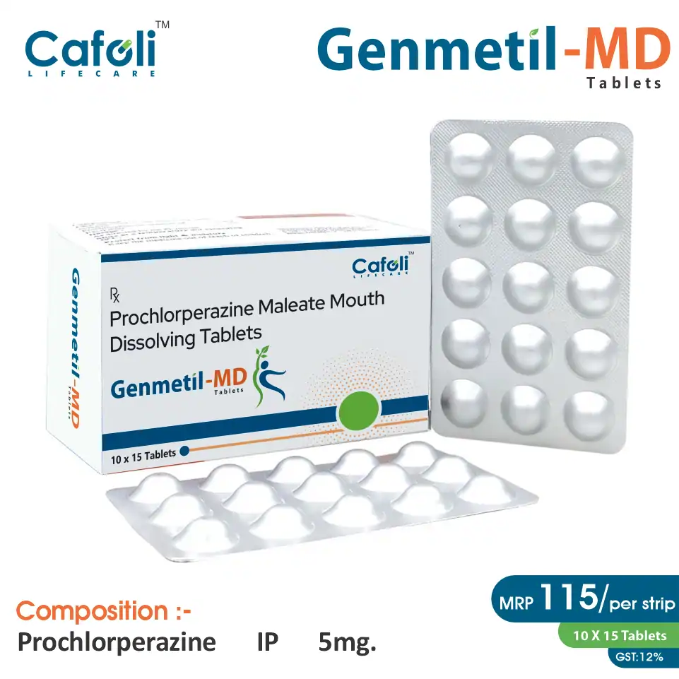Prochlorperazine 5mg | Best price for PCD Pharma Franchise | Antiemetic & antipsychotic segment
